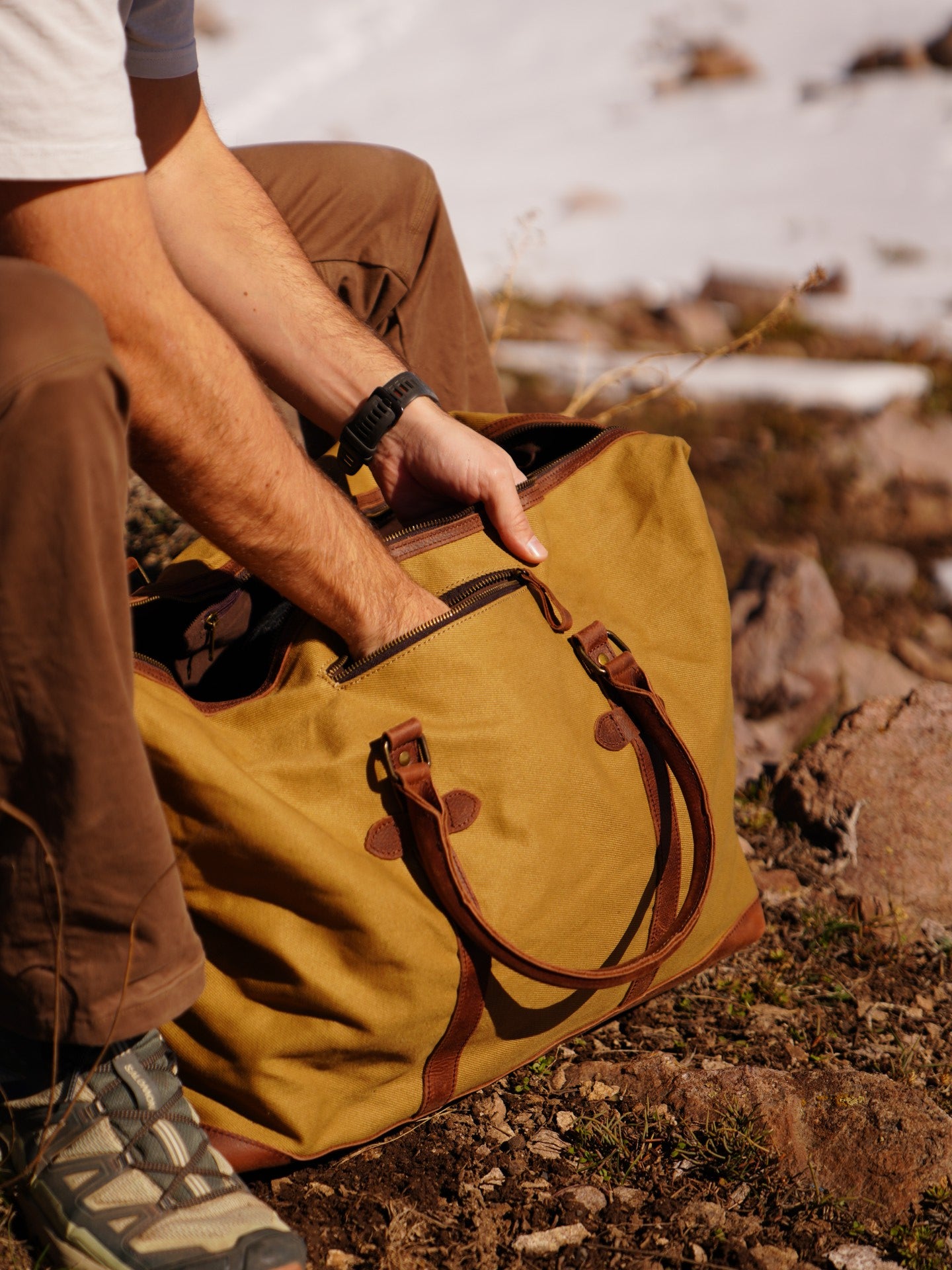 Bolso Montana Café Claro