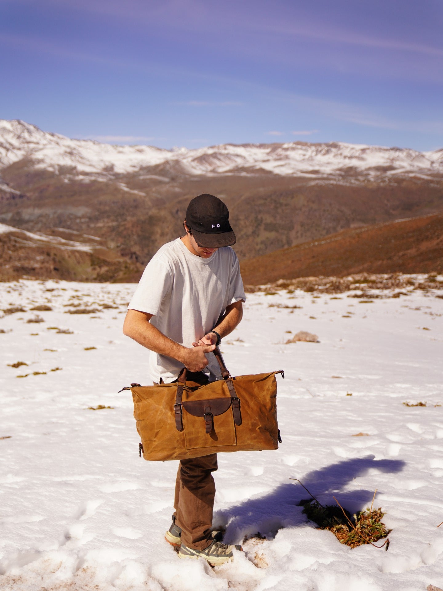 Bolso Wax Tombstone Café Claro