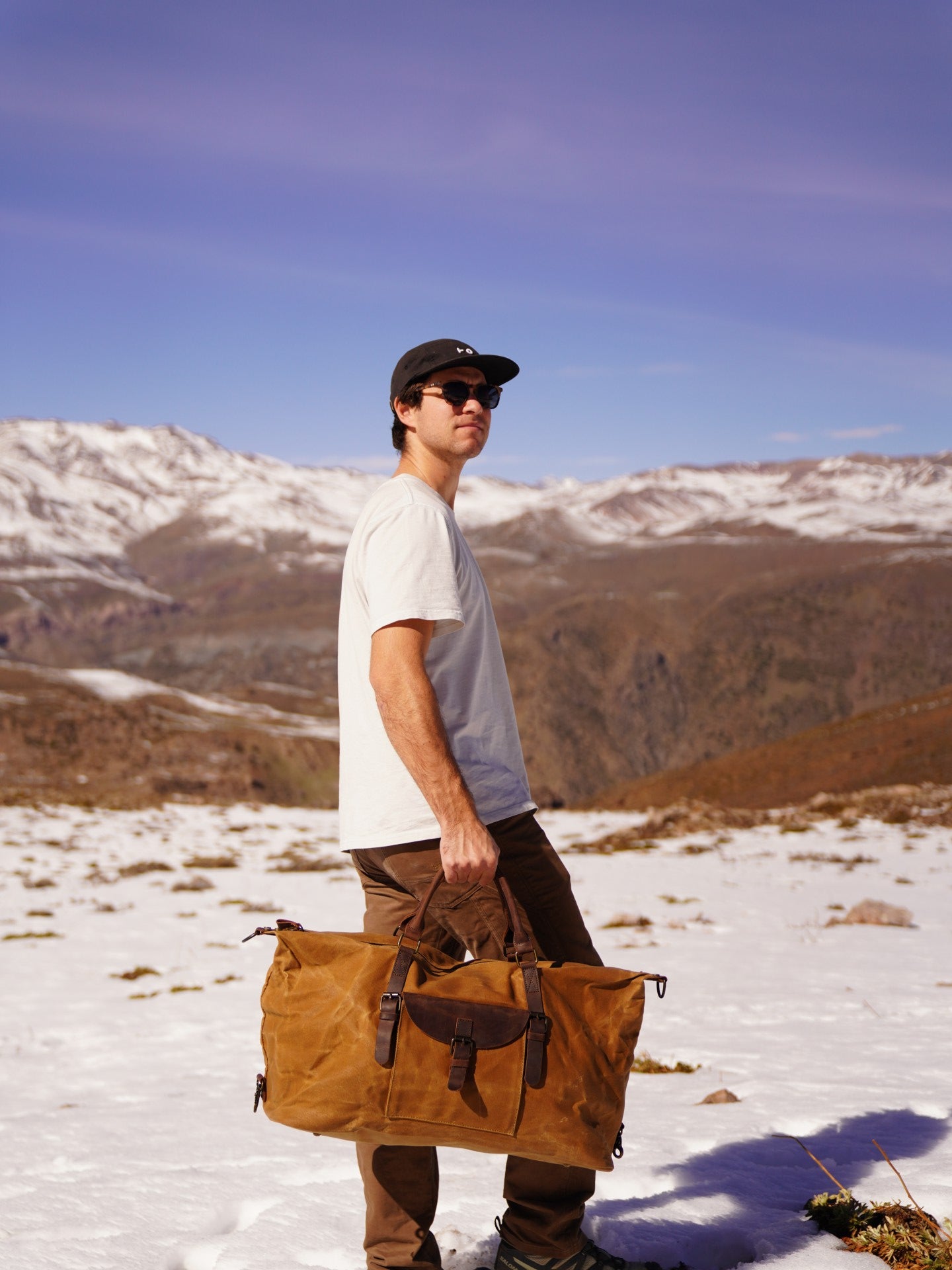 Bolso Wax Tombstone Café Claro