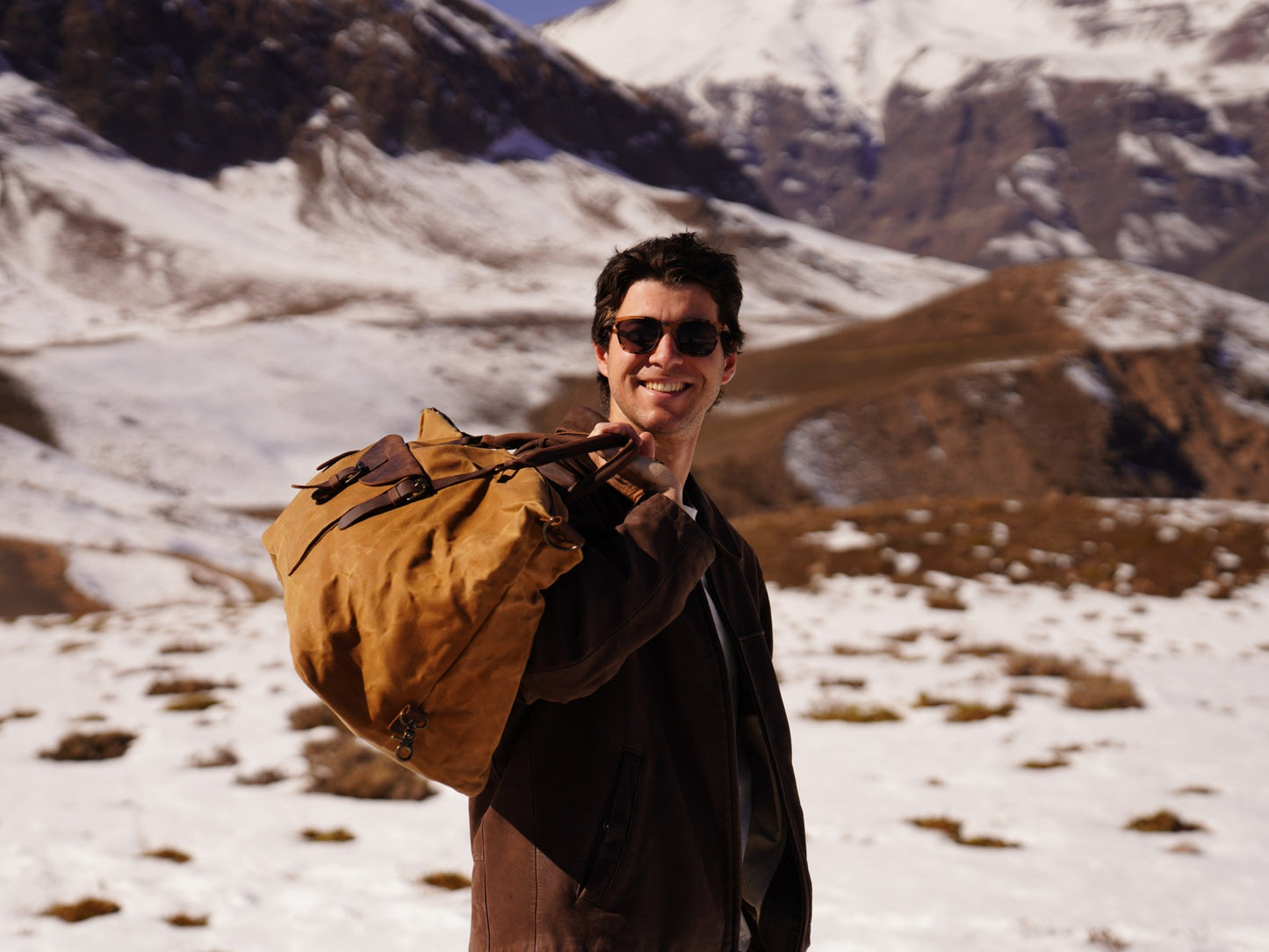 Bolso Wax Tombstone Café Claro