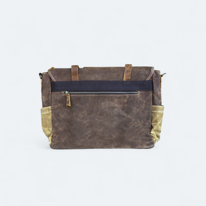 Maletín Wax Arizona Café Oscuro