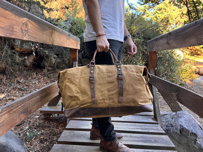 Bolso Wax Durango Café Claro