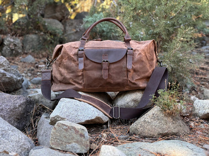 Bolso Wax Tombstone Café Oscuro