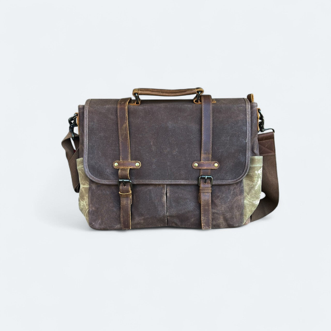 Maletín Wax Arizona Café Oscuro