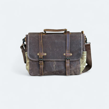 Maletín Wax Arizona Café Oscuro